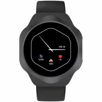 Smartwatch CANYON Hexagon 88 BT-CALL μαύρο