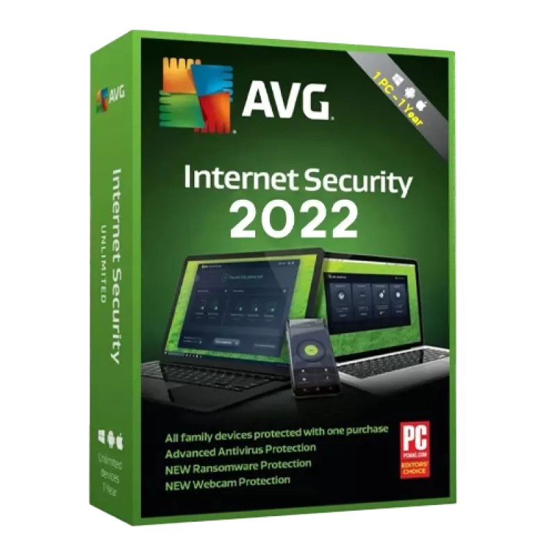 AVG Internet Security | 1 PC | 1 έτος (μόνο Windows)