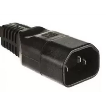 Microconnect C14PLUG τροφοδοτικό C14 μαύρο