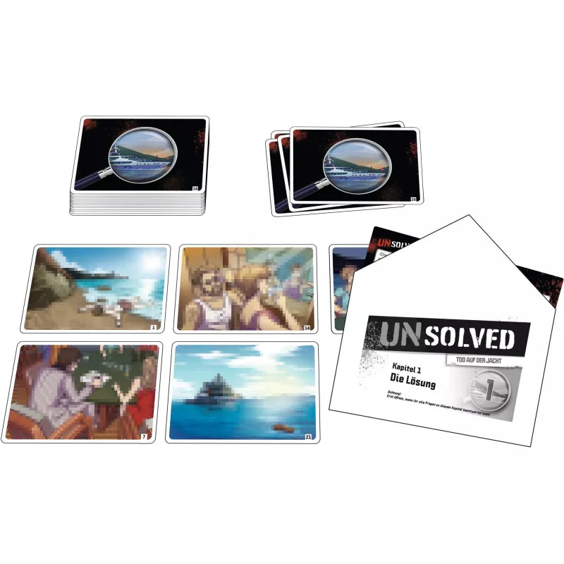 Unsolved - Tod to der Jacht, παιχνίδι παζλ