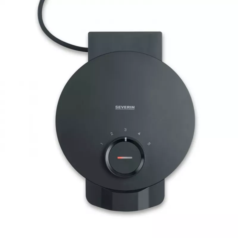 Βάφλας Severin WA 2116 1000 W μαύρο σχήμα καρδιάς