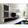 Cama Square ντουλάπι VIGO 50/50/30 λευκό/μαύρο γυαλιστερό