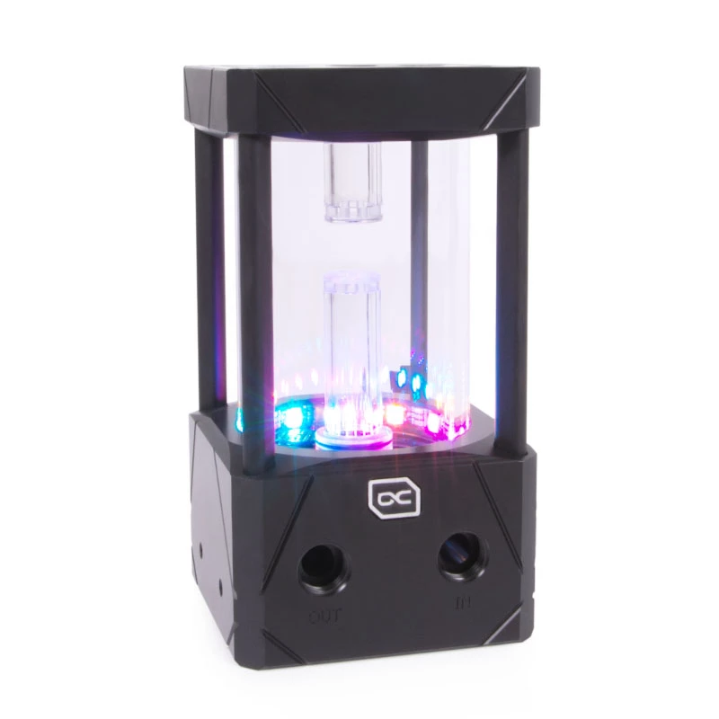 Υδρόψυκτρο Alphacool 13327 ακετάλη αλουμίνιο μαύρο διαφανές 5V RGB