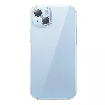 Προστατευτική θήκη Baseus Crystal Series για iPhone 14 Plus με σκληρυμένη γυάλινη πλάτη