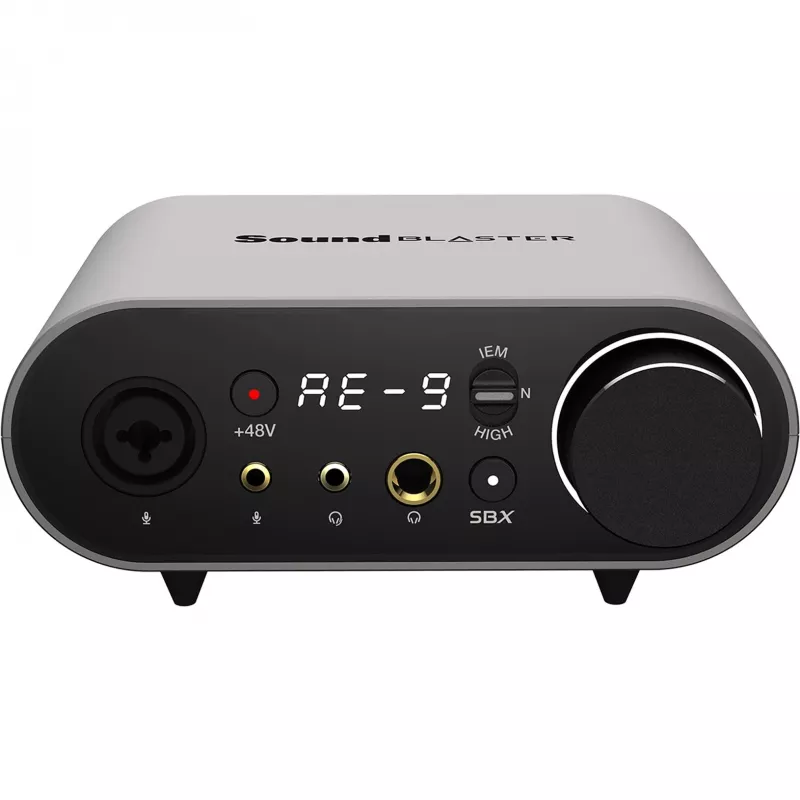 Κάρτα ήχου Creative Labs SoundBlaster AE-9 — αναπαραγωγή και εγγραφή 32-Bit / 384 kHz