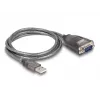Αντάπτορας καλωδίου DeLOCK 61400 USB A RS-232 μαύρο