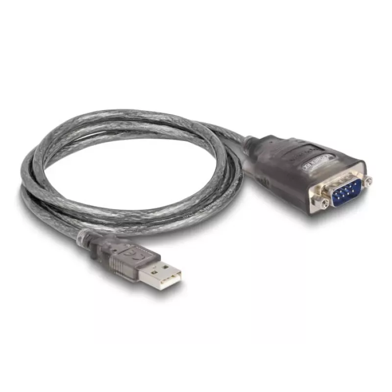 Αντάπτορας καλωδίου DeLOCK 61400 USB A RS-232 μαύρο