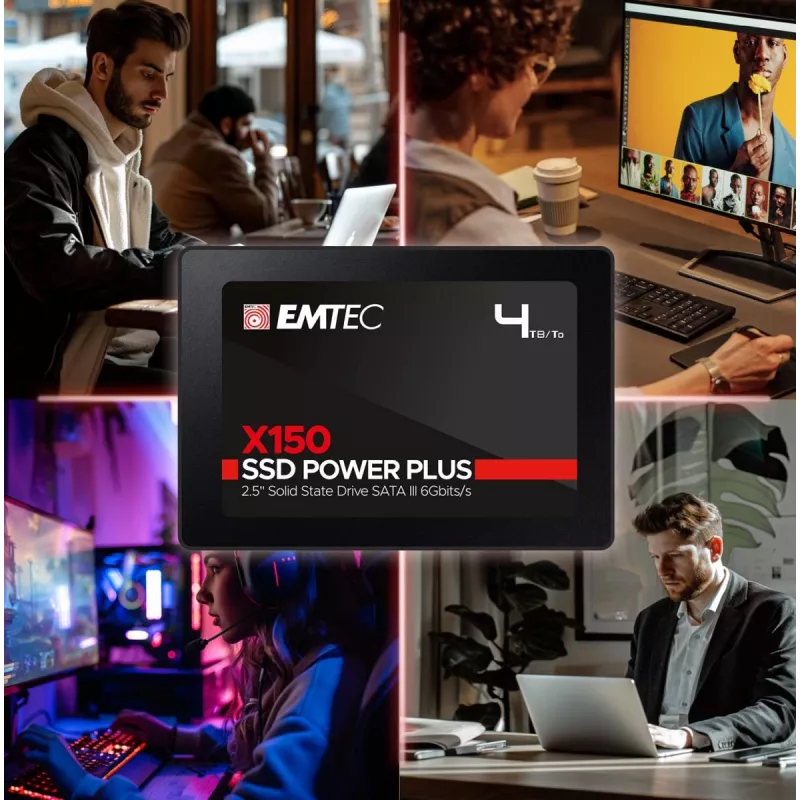 SSD δίσκος Emtec 240 GB 2,5 ίντσες SATA X150 ECSSD240GX150