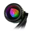 Kolink Umbra Void 360 AIO Σετ υδρόψυξης επεξεργαστή 12 cm Μαύρο 3 τεμ.