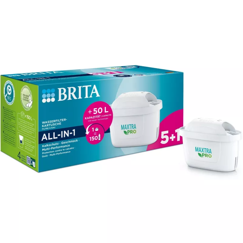 BRITA Φίλτρο νερού πάγκου Maxtra Pro Filterkartusche 5+1 Pack