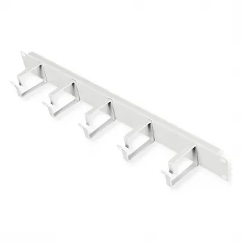 ROLINE Πάνελ οργάνωσης καλωδίων 19 ιντσών 1 HE, 40x60mm γκρι