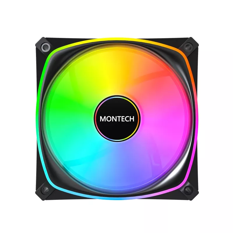 MONTECH RX120 PRO μαύρο 120mm ARGB ανεμιστήρας κουτιού