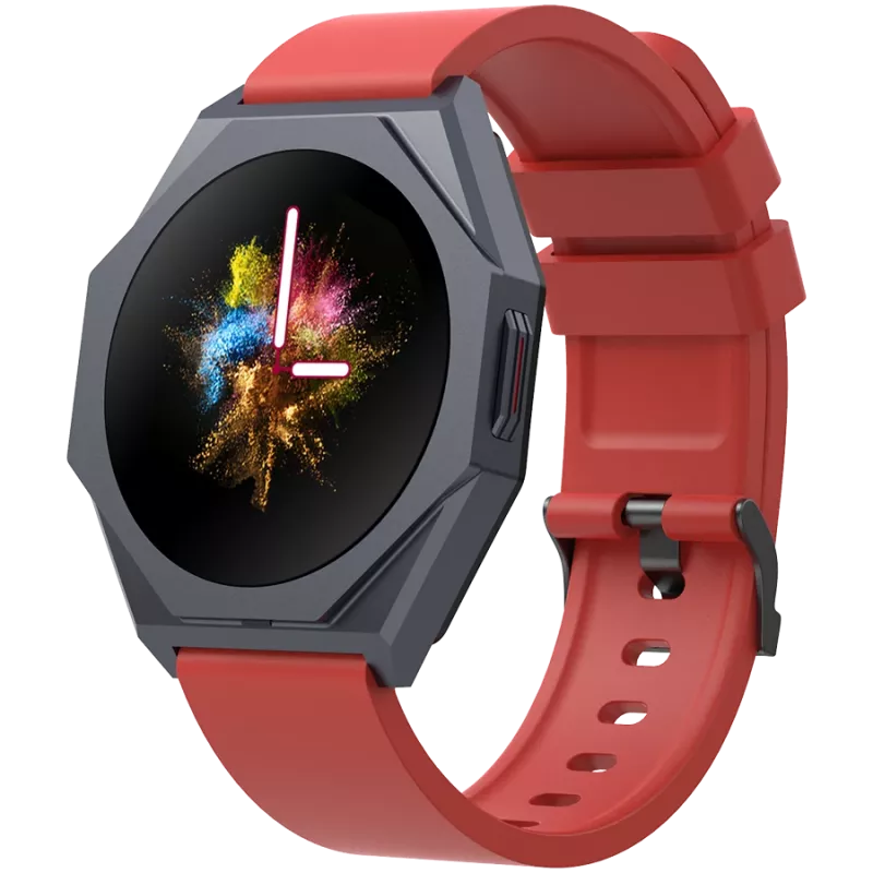 CANYON Smartwatch Otto SW-86 κόκκινο