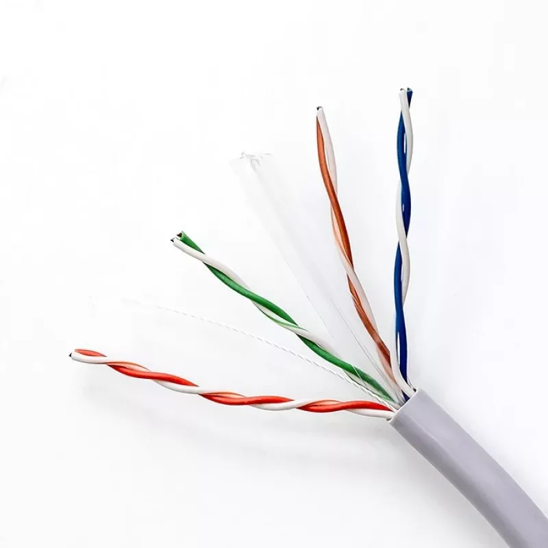 Καλώδιο patch UTP QOLTEC 50359 RJ45 CAT6 305m μπλε
