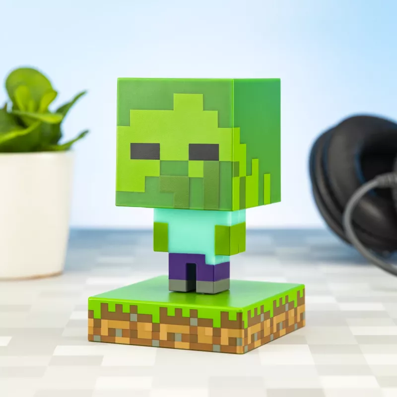 Επιτραπέζιο φωτιστικό Paladone Light Paladone Minecraft Zombie Light PP6592MCFV4 LED