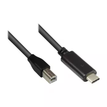 Good Connections καλώδιο USB2.0 C-B μαύρο 1,8 m