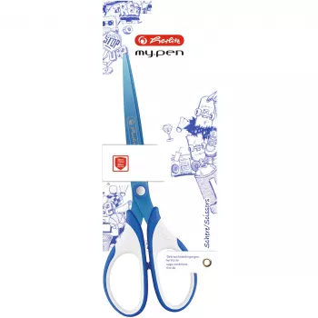 Μεμονωμένο στυλό Herlitz my.pen ευθεία κοπή Μπλε Λευκό