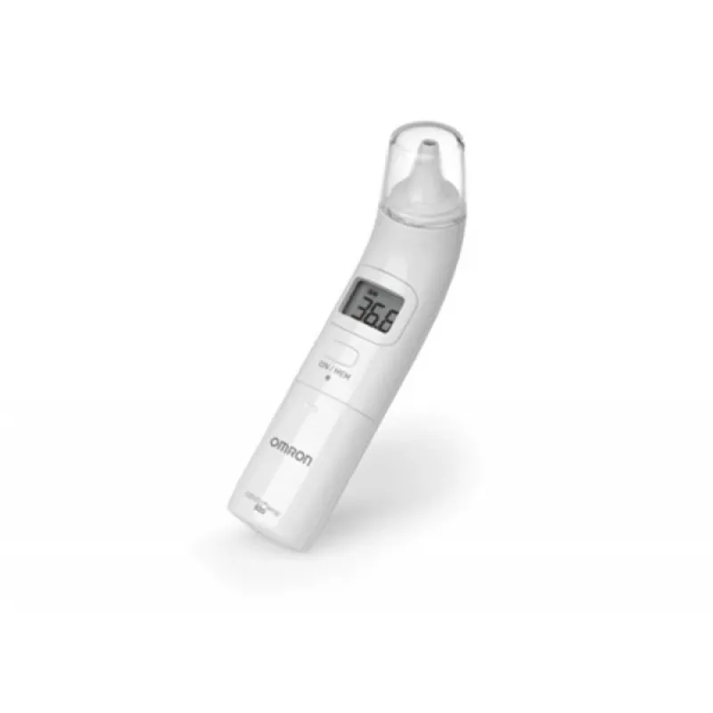 Omron Gentle Temp 520 Επαφής Λευκό Αυτί