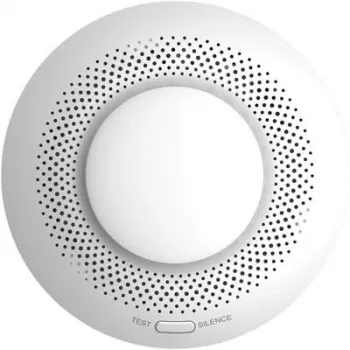 Ανιχνευτής καπνού EZVIZ CS-T4C — ασύρματος ZigBee, μπαταρία λιθίου 3V, 87×35×87 mm, 85 dB, επίτοιχη τοποθέτηση, λευκός