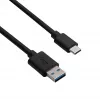 Akyga AK-USB-24 καλώδιο USB 3.1 Type A σε Type C, 0,5 m, Μαύρο