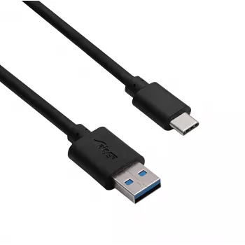 Akyga AK-USB-24 καλώδιο USB 3.1 Type A σε Type C, 0,5 m, Μαύρο