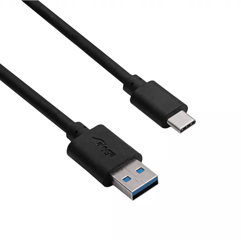 Akyga AK-USB-24 καλώδιο USB 3.1 Type A σε Type C, 0,5 m, Μαύρο