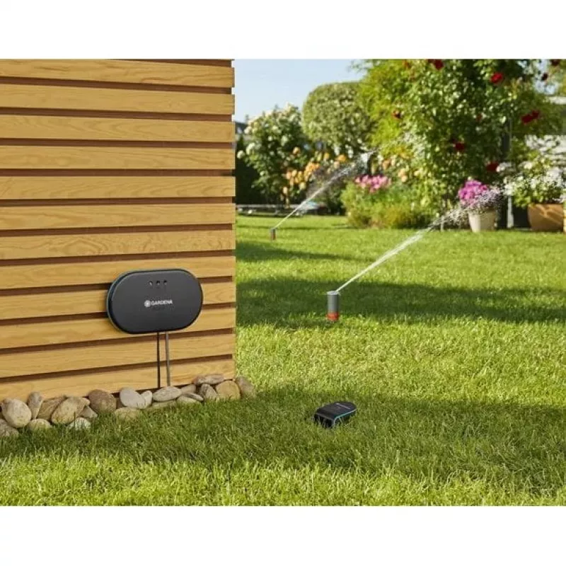 Gardena Set Smart Irrigation Control Sensor: Προγραμματιστής ποτίσματος για έως 6 βαλβίδες (24 V)
