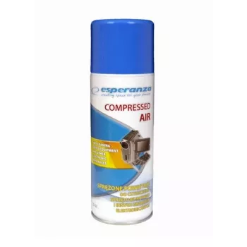 Σπρέι πεπιεσμένου αέρα ESPERANZA ES103 400 ml, μπλε/λευκό, δεν αφήνει γρατσουνιές