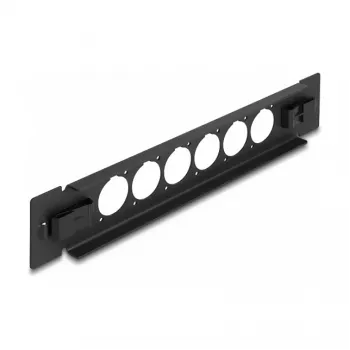 Patchpanel DeLOCK 10 ιντσών D-Type 6 Port χωρίς εργαλεία μαύρο