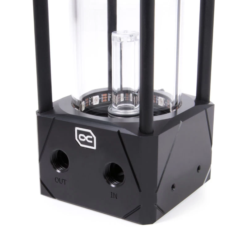 Μπλοκ νερού Alphacool 13326 ακετάλη αλουμίνιο γυαλί μαύρο διαφανές