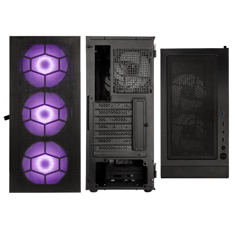 Kolink Observatory HF Plus Mesh ARGB Midi-Tower - Μαύρο