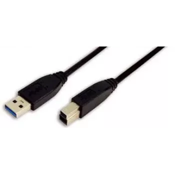 Logilink - καλώδιο USB - 9 ακίδων USB Type-A (αρσενικό) - 9 ακίδων USB Type-B (αρσενικό) - 3 m (USB 3.0) (CU0025)