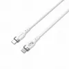 HYPER HyperJuice 240W Καλώδιο σιλικόνης USB-C σε USB-C (0,9 m/1 m) - Λευκό