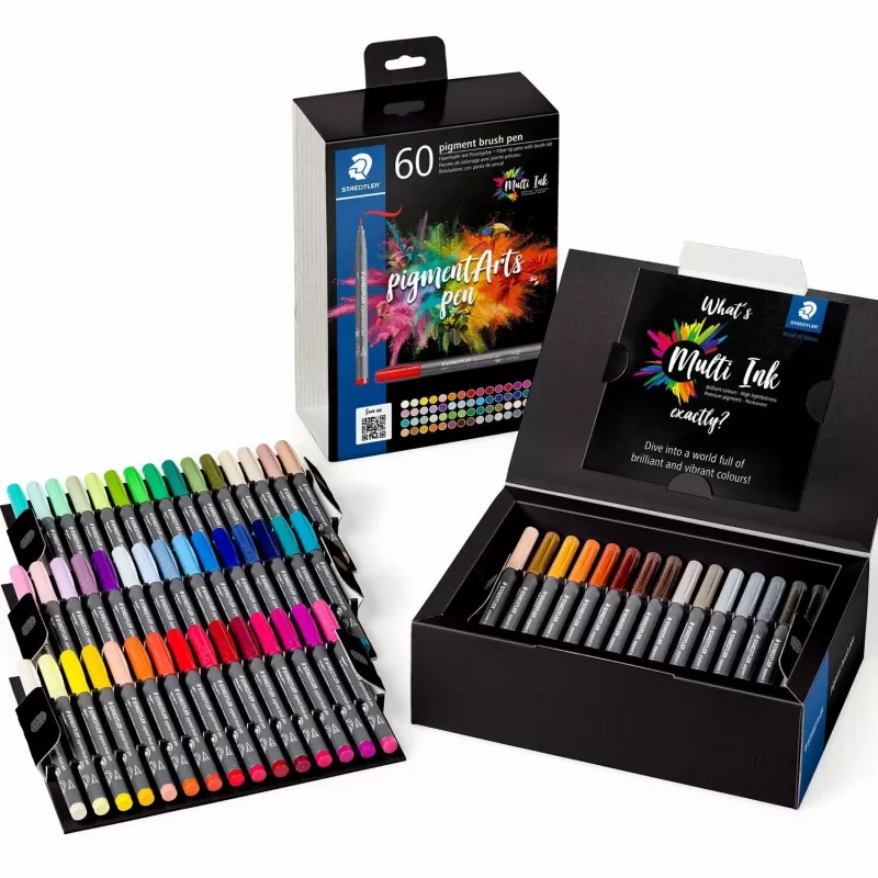 Brush Pen Staedtler Pigment Arts 60 τεμ.