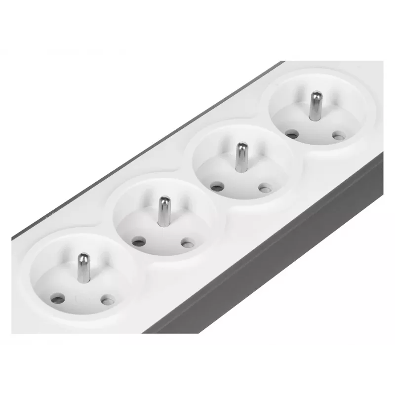 Προστασία υπέρτασης Belkin BSV401CA2M μαύρο λευκό 4 πρίζες ρεύματος 2 m