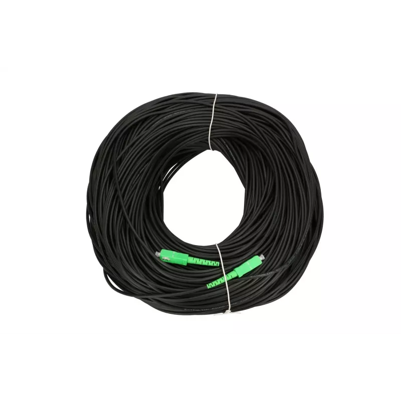 Καλώδιο patch Extralink SC/APC-SC/APC Στρογγυλό καλώδιο Drop Singlemode Simplex G.657A2 150 m