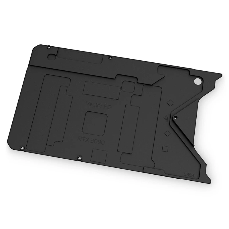 Backplate EK Water Blocks αλουμίνιο μαύρο