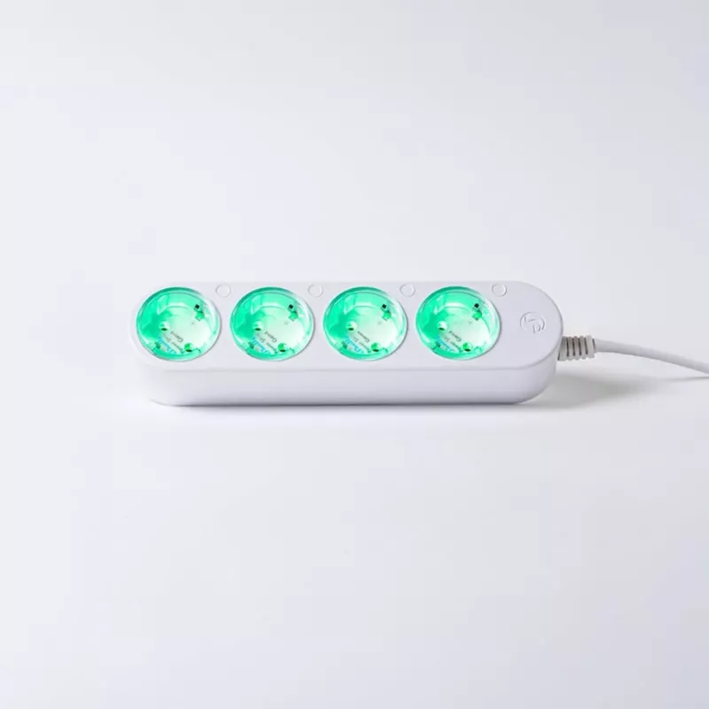 Smart 12A Shelly Πολύπριζο 4 Gen4 Zigbee/Matter