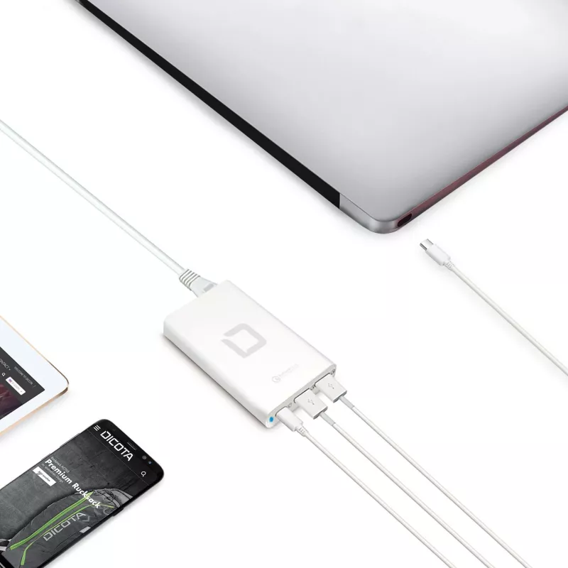 Φορτιστής φορητού υπολογιστή Dicota Universal USB-C - τροφοδοτικό