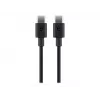 Wentronic goobay - Καλώδιο USB - USB-C (M) σε USB-C (M) - USB 2.0 3 A - 0,5 m - Μαύρο (66316)