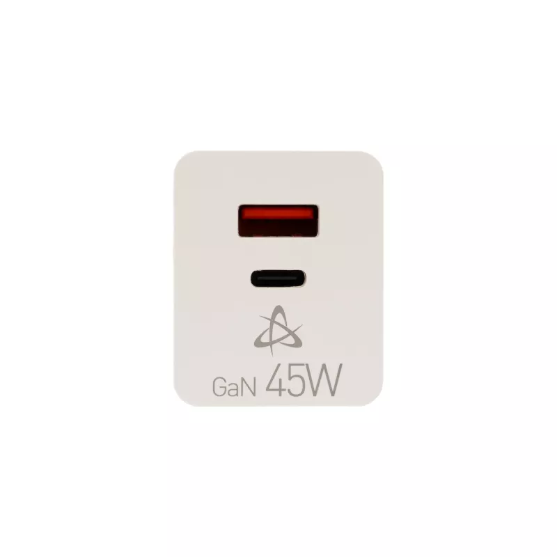 Φορτιστής τοίχου SBOX Home Charger HC-45 45W GaN διπλής εισόδου