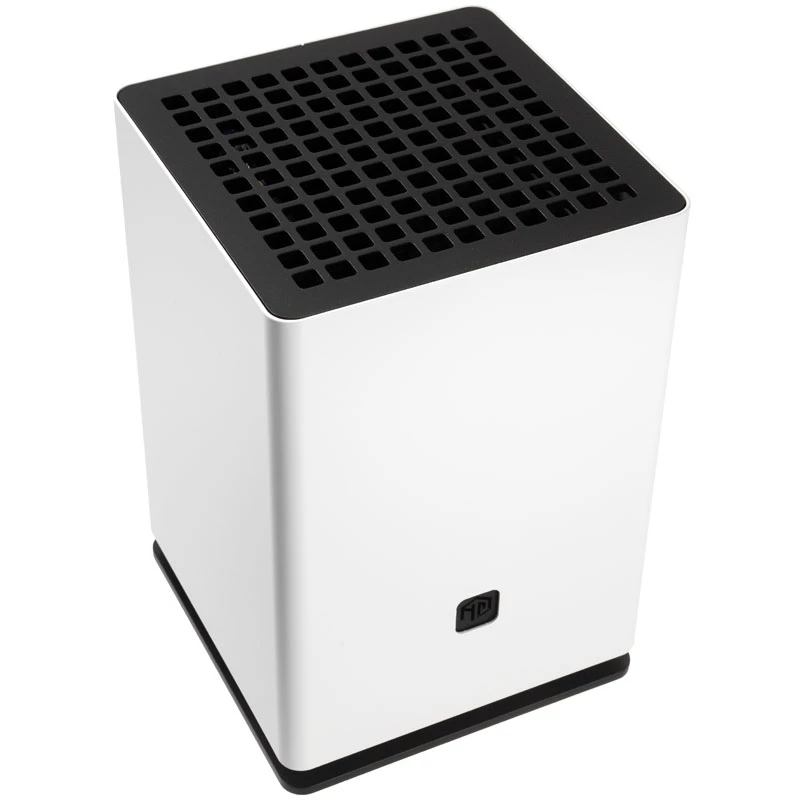 HGC Osmi 3.1 αλουμινένιο κουτί Mini-ITX - λευκό