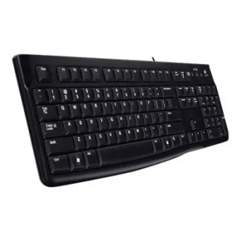 Desktop MK120, ενσύρματο, USB, QWERTZ, μαύρο, με ποντίκι