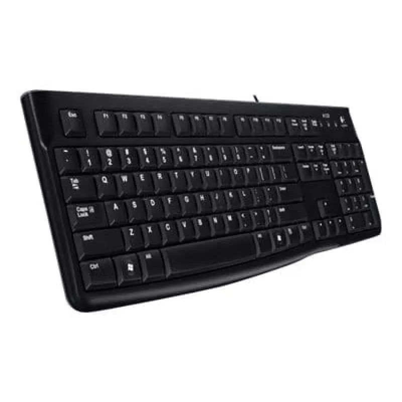 Desktop MK120, ενσύρματο, USB, QWERTZ, μαύρο, με ποντίκι