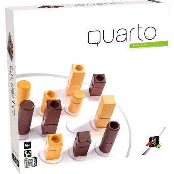 Επιτραπέζιο παιχνίδι G3 Quarto (Στρατηγική) — Διάρκεια παιχνιδιού 20 λεπτά, από 8 ετών