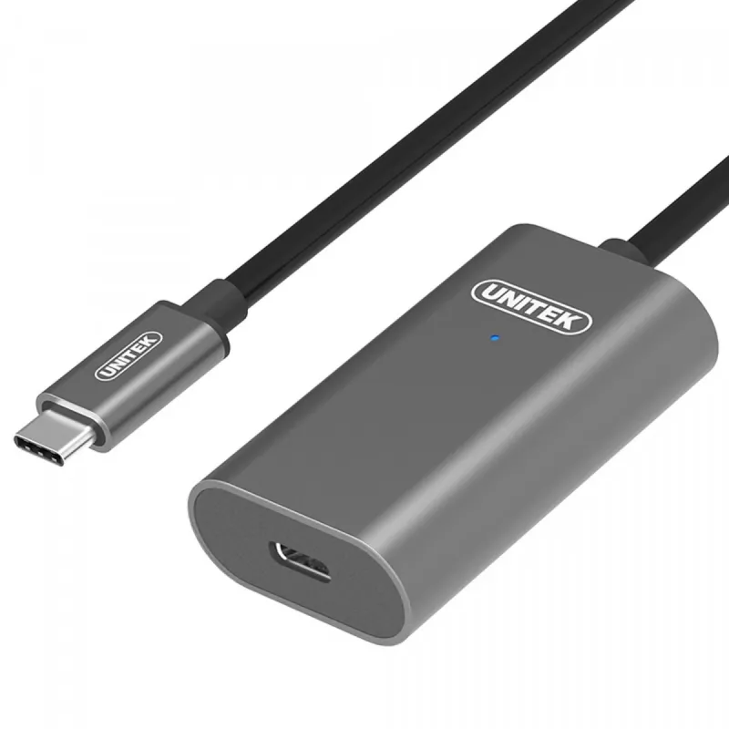 Καλώδιο USB UNITEK U305A 5m USB 3.2 Gen 1 USB C Γκρι