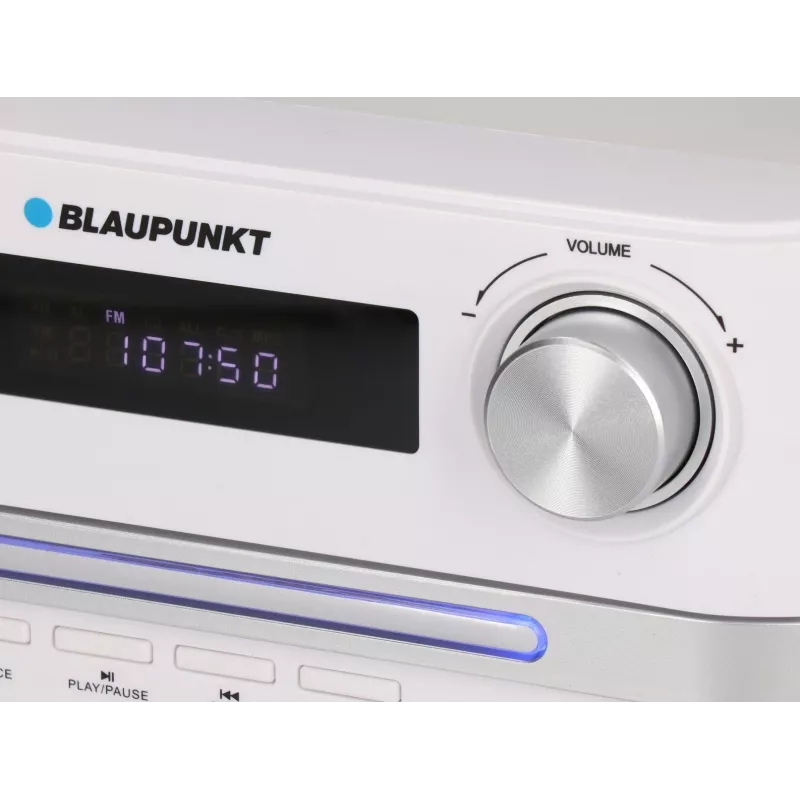 Home Audio μικροσύστημα BLAUPUNKT MS16BT 15 W, CD/USB/MP3, Bluetooth, FM RDS, λευκό