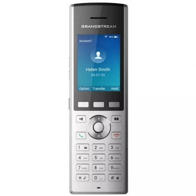 IP Τηλέφωνο Grandstream Networks WP820 Μαύρο Ασημί