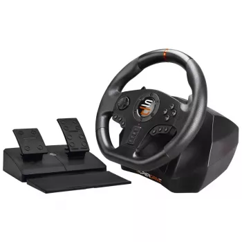 Subsonic SA5595-PC Χειριστήριο gaming Μαύρο USB Τιμόνι + πεντάλ