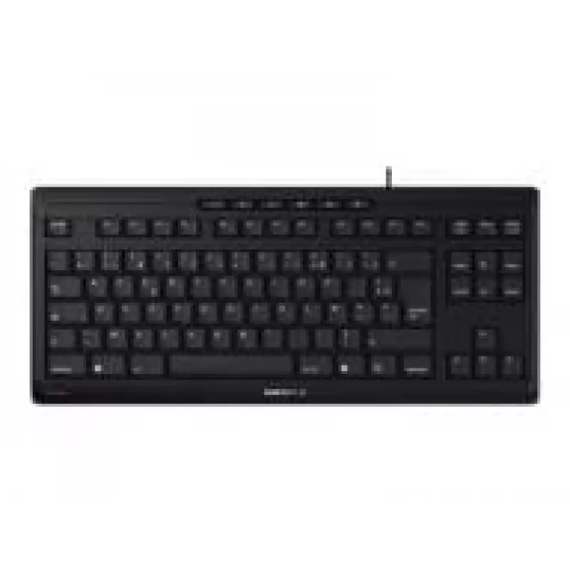 Πληκτρολόγιο CHERRY STREAM TKL USB AZERTY γαλλικό μαύρο ενσύρματο 94 πλήκτρα